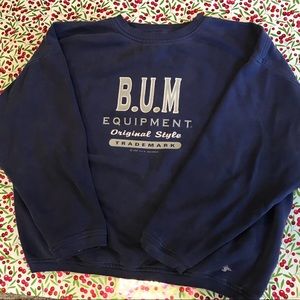 Vintage 1994 Bum Equipment Crewneck